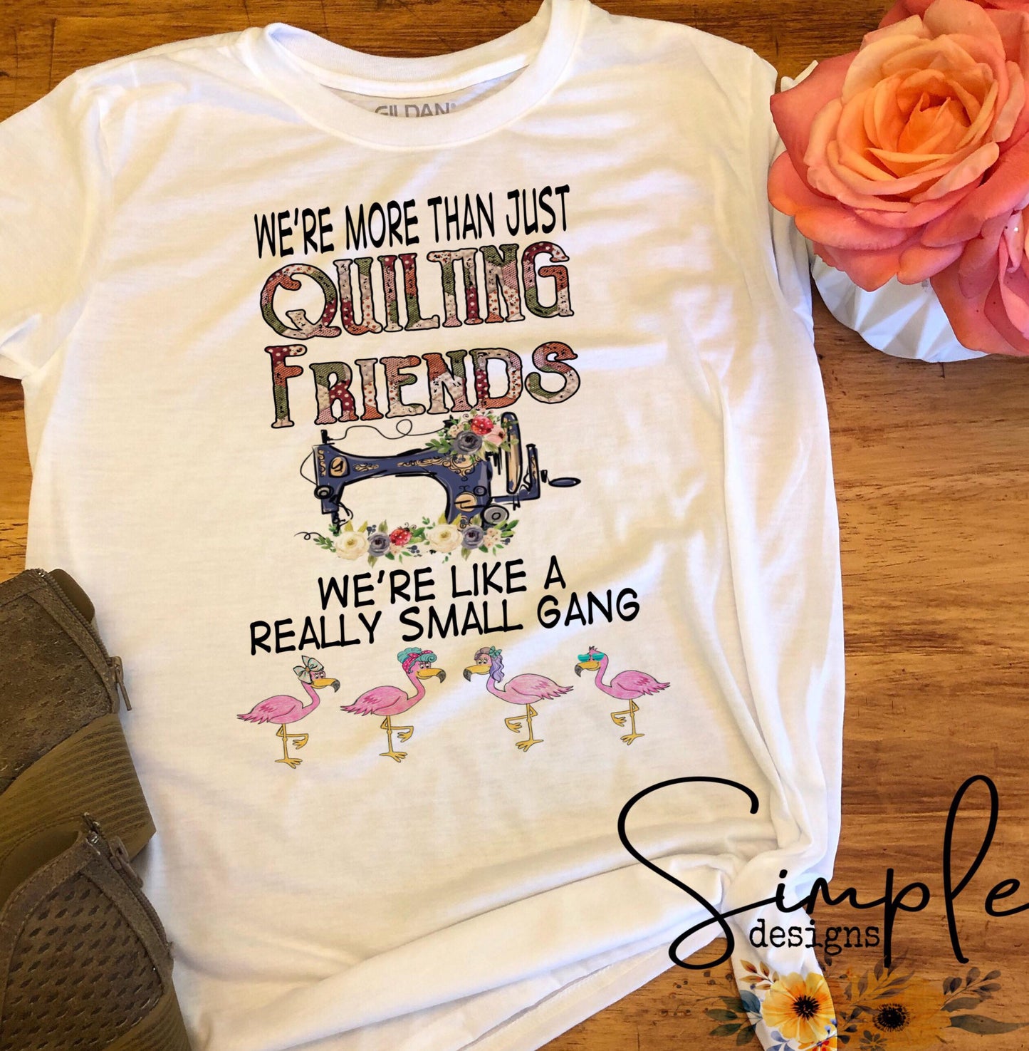 We're Not Just Quilting Friends Sublimation Heat Transfer Sheets